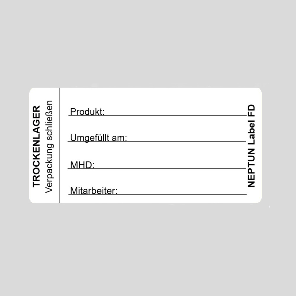NEPTUN Label FD - Lageretiketten