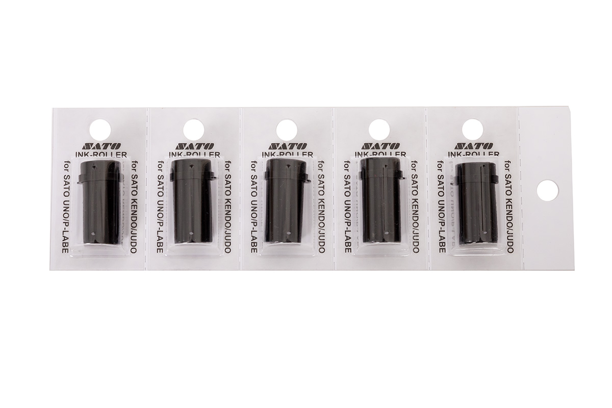 1 Packung mit 5 Farbrollen - Handdispenser Judo Food