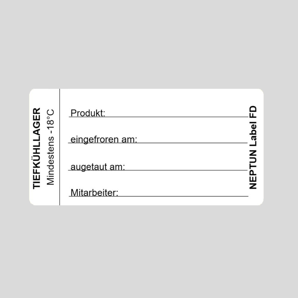 NEPTUN Label FD - Lageretiketten