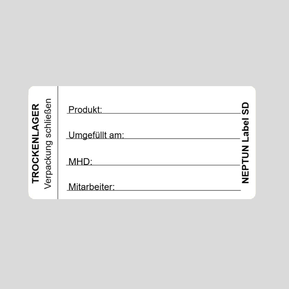 NEPTUN Label SD - Lageretiketten