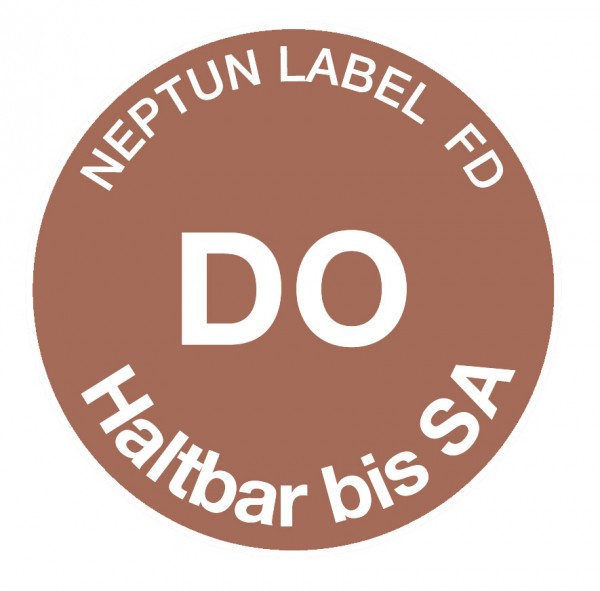 NEPTUN Label FD - Ronde 19 mm, 500 Etiketten pro Rolle