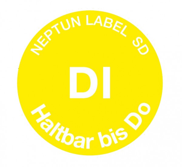 NEPTUN Label SD - Ronde 19 mm, 500 Etiketten pro Rolle
